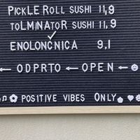   at Vegashi Vegan Fusion in Ljubljana