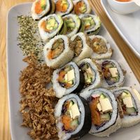   at Vegashi Vegan Fusion in Ljubljana