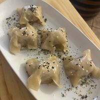 Gyozas   at Vegashi Vegan Fusion in Ljubljana