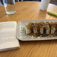 Pickle roll  at Vegashi Vegan Fusion in Ljubljana