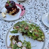 Avocado Stulle  at mi . . . Café & Bar in Moerfelden-walldorf