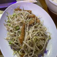 Bean sprouts with tofu   at Huong Mai in Hue
