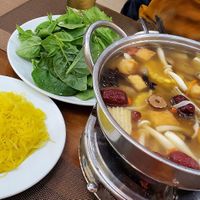 One of the 2-person hotpots. 4-person also available at Huong Mai in Hue