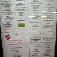 Menu  at Green Choy - Tooting in South West London