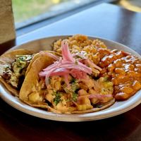 Taco Plate  at PlanTita's Kitchen in Long Beach