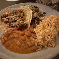 Taco plate  at PlanTita's Kitchen in Long Beach