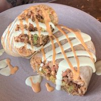 Asada Burrito  at PlanTita's Kitchen in Long Beach