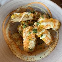 Elote ribs - my fave  at PlanTita's Kitchen in Long Beach