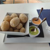 Papas arrugás con mojo picón at Restaurante La Casona de Yaiza in Lanzarote