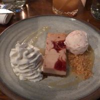 Strawberry Cheesecake at The Grange in Providence