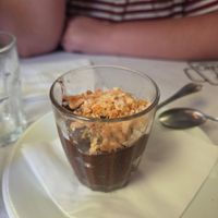 Mousse de cupuaçu com chocolate at Café Tero Restaurante in Rio De Janeiro
