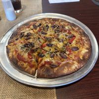Kalamata Roasted Garlic & Artichoke Pizza 10000/10  at Paw Paw Pizza Co. in Paw Paw