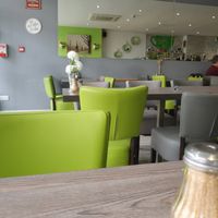 Interior at Simply Patisserie in Eastbourne