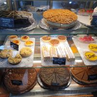 Cakes, some vegan at Simply Patisserie in Eastbourne