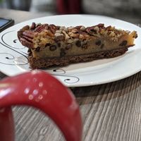Pecan slice, gooey! at Simply Patisserie in Eastbourne