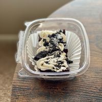 Cookies n Cream Avocado Brownie   at Veg.Edible in Omaha