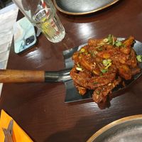 Chilli aloo #Veganuary at Bombay to Mumbai in Stockport