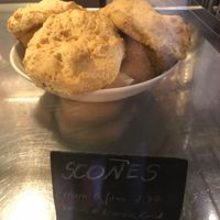 Homemade scones at Lunatique in Kiel