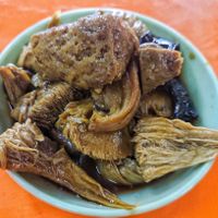 braised monkey head mushroom at Ci Xin Da Ai Gong De Zai - 慈心大愛功德齋 in Johor Bahru