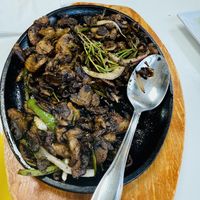 Mushroom tubs  at Lulu EthioVegan in Minneapolis