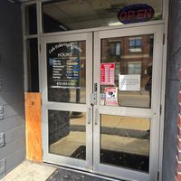 Entrance at Lulu EthioVegan in Minneapolis