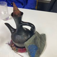 Coffee at Lulu EthioVegan in Minneapolis