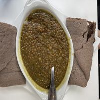 Difin Misir was my wife’s pick with gluten free injera   at Lulu EthioVegan in Minneapolis