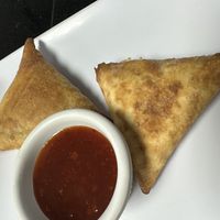 Sambusas   at Lulu EthioVegan in Minneapolis