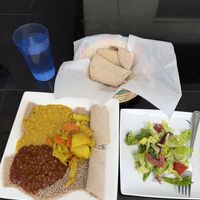 Small Sampler   at Lulu EthioVegan in Minneapolis