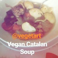 Del menu de Nadal (2017) at Vegetart Cuina Vegana in Barcelona