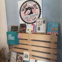 Goodies at Vegetart Cuina Vegana in Barcelona