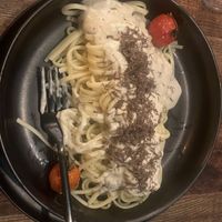 Linguine à la truffee  at Grünstolz in Bretten