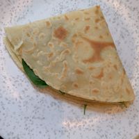 Vegano savoury crepe at Lemon Jelly Cafe in Dublin