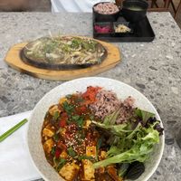 Mapu tofu, and sizzling mushroom! 😍  at Tokyo Maki - Melbourne in Melbourne