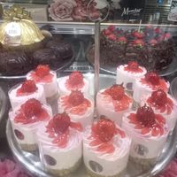 Vegan cheesecake  at Mumtaz in Leeds