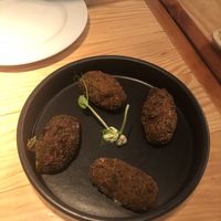 Croquette at Rasoterra in Barcelona