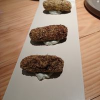 Croquetas at Rasoterra in Barcelona