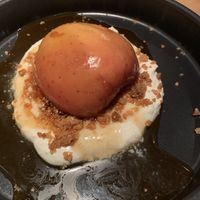 Baked apple   at Rasoterra in Barcelona