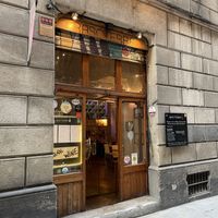 Entrance  at Rasoterra in Barcelona