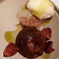 Gig dessert  at Rasoterra in Barcelona