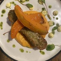 Tempeh and pumpkin  #Veganuary at Rasoterra in Barcelona
