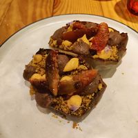 Eggplant at Rasoterra in Barcelona