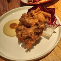 Seta en tempura at Rasoterra in Barcelona