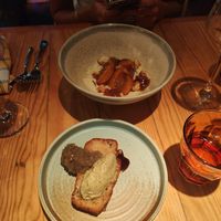 French toast y albaricoques at Rasoterra in Barcelona