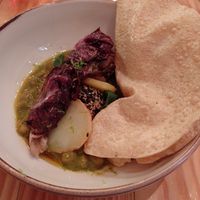 Green curry at Rasoterra in Barcelona