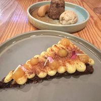 Date sponge cake   at Rasoterra in Barcelona