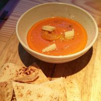 Tofu and red pepper dip at Rasoterra in Barcelona