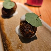 Spinach Croquette at Rasoterra in Barcelona