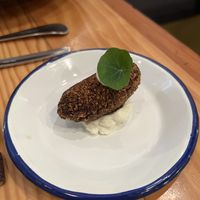 Croquette  at Rasoterra in Barcelona