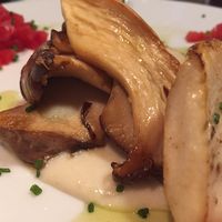 Shiitake mushroom steaks   at Rasoterra in Barcelona